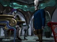 une photo d'Ã©cran de Grim Fandango sur PC